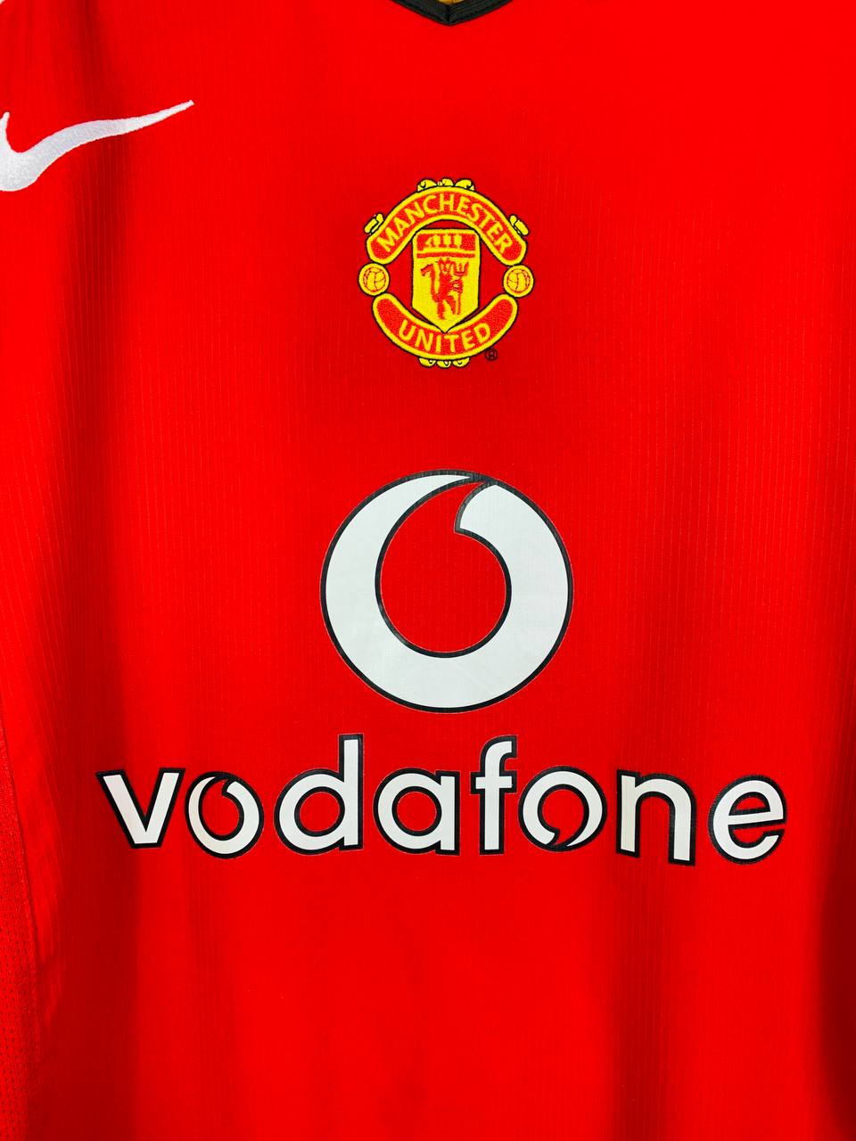 MANCHESTER UNITED 2004/2006 HOME SHIRT #11 GIGGS