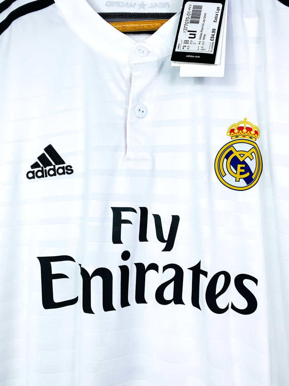 REAL MADRID 2014/2015 HOME SHIRT *BNWT* #7 RONALDO [XL]