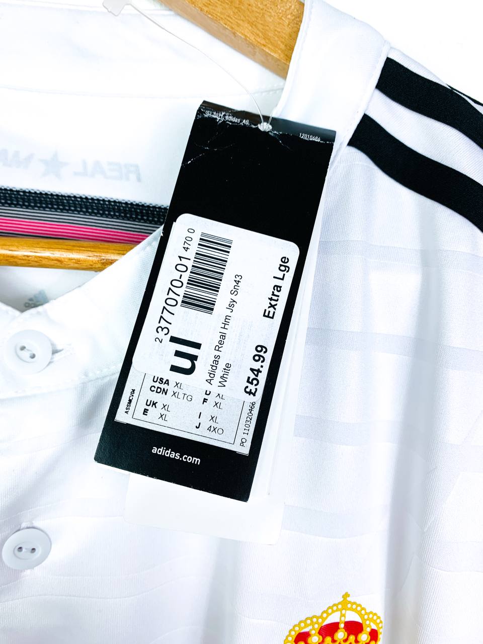 REAL MADRID 2014/2015 HOME SHIRT *BNWT* #7 RONALDO [XL]