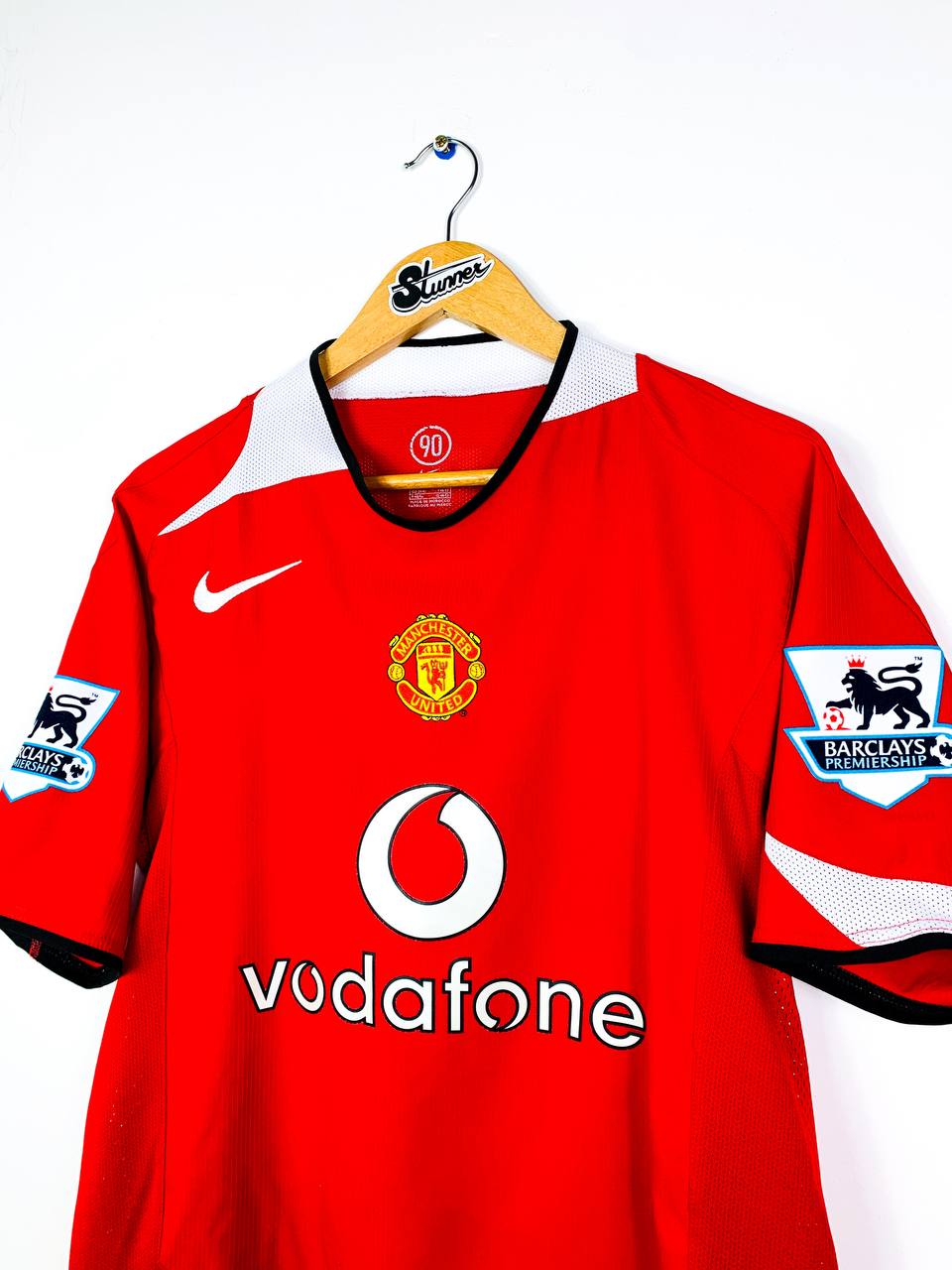 MANCHESTER UNITED 2004/2006 HOME SHIRT #13 J.S. PARK