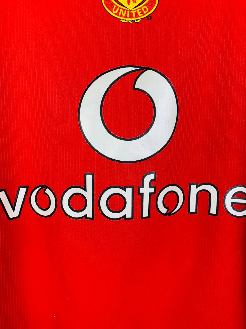 MANCHESTER UNITED 2004/2006 HOME SHIRT #13 J.S. PARK