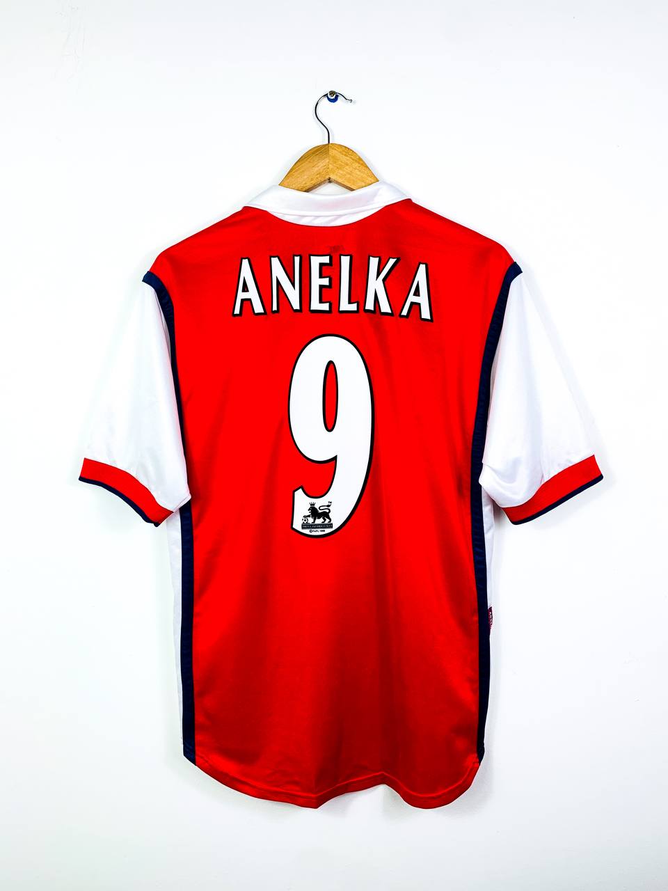 ARSENAL 1998/1999 HOME SHIRT #9 ANELKA