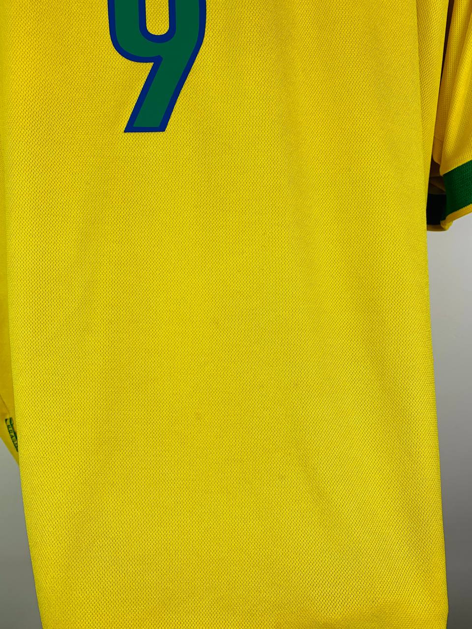 BRAZIL 1998/2000 HOME SHIRT #9 RONALDO