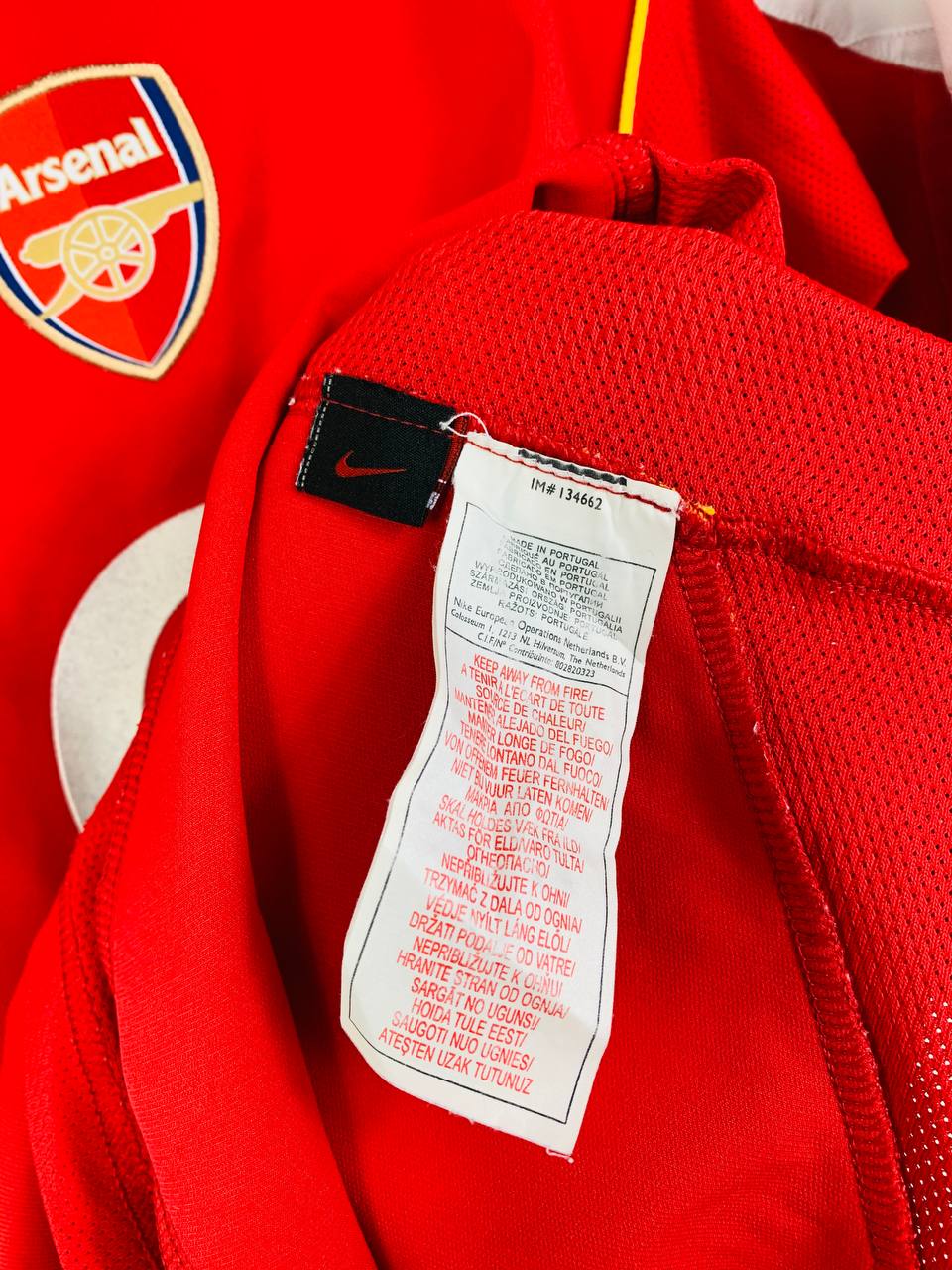 ARSENAL 2004/2005 HOME SHIRT #14 HENRY [S]