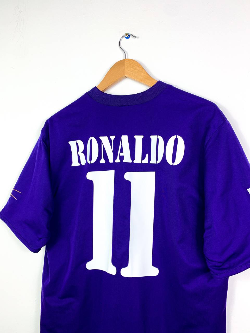 REAL MADRID 2002/2003 THIRD SHIRT #11 RONALDO [L/XL]