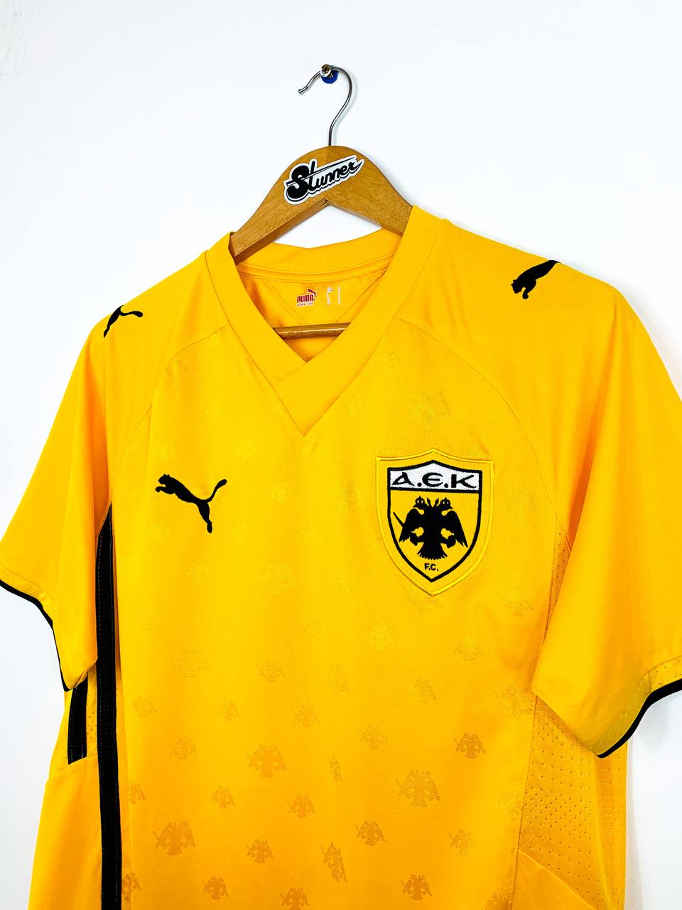 AEK 2009/2010 HOME SHIRT #24 MANOLAS