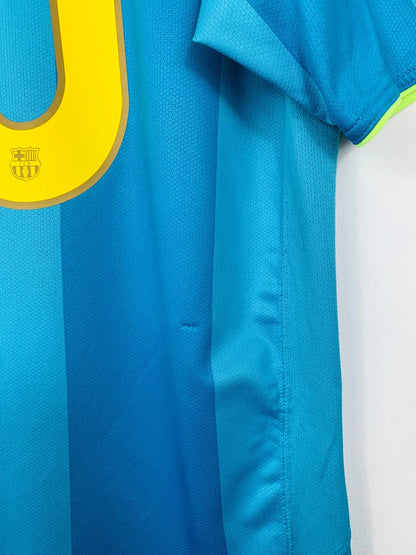 BARCELONA 2007/2008 AWAY SHIRT #10 RONALDINHO
