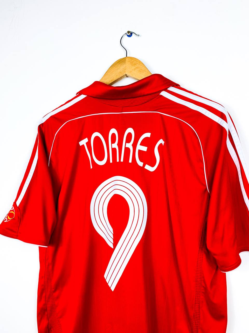 LIVERPOOL 2006/2008 HOME SHIRT #9 TORRES