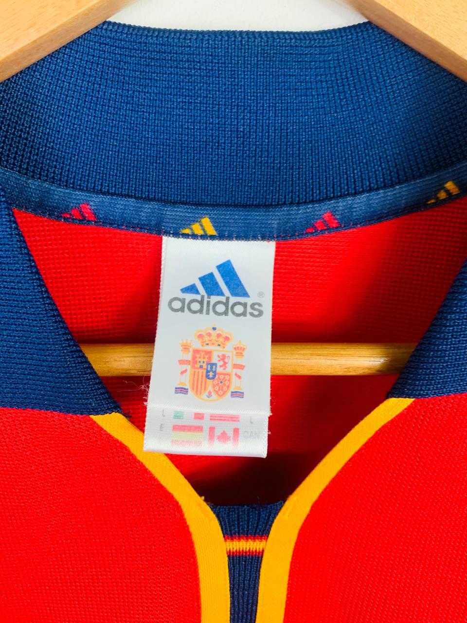 SPAIN 2000/2002 HOME SHIRT #10 RAUL