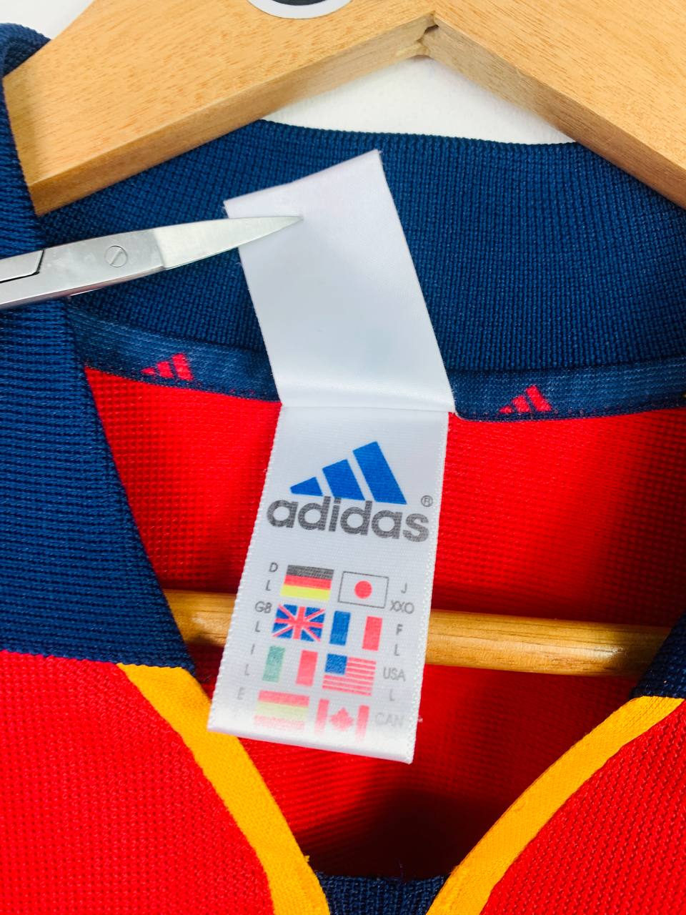 SPAIN 2000/2002 HOME SHIRT #10 RAUL