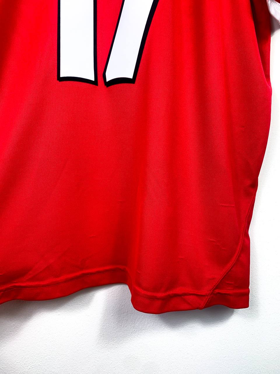 LIVERPOOL 2001/2003 UCL HOME SHIRT #17 GERRARD [L]