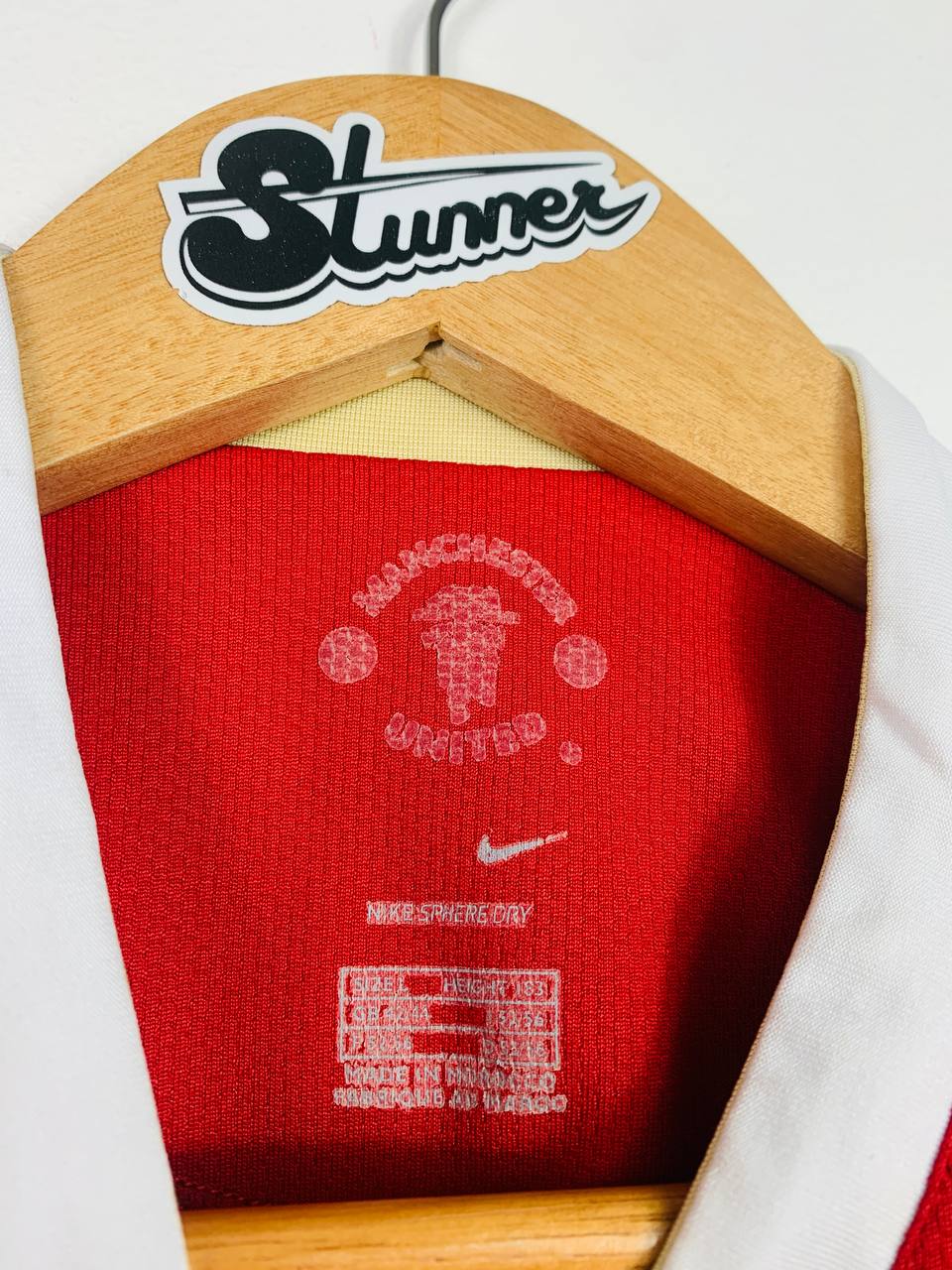 MANCHESTER UNITED 2006/2007 HOME SHIRT #7 RONALDO [L]