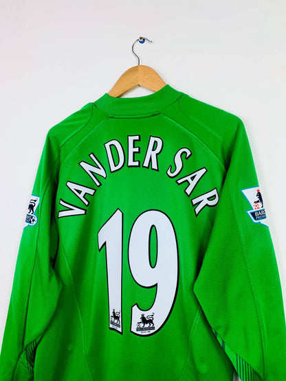 MANCHESTER UNITED 2005/2006 GK SHIRT #19 VAN DER SAR [L/S]