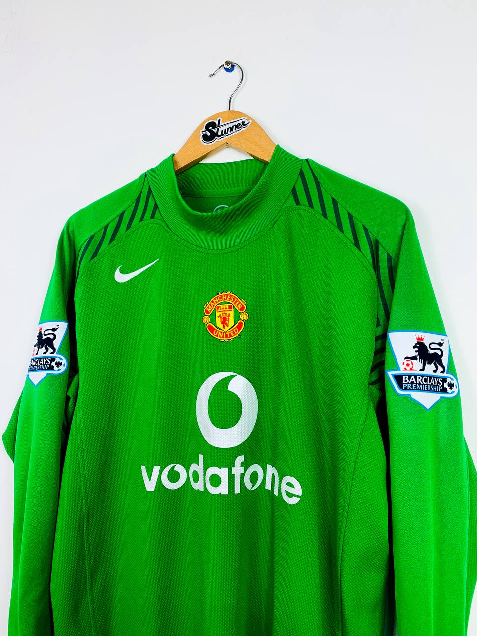 MANCHESTER UNITED 2005/2006 GK SHIRT #19 VAN DER SAR [L/S]
