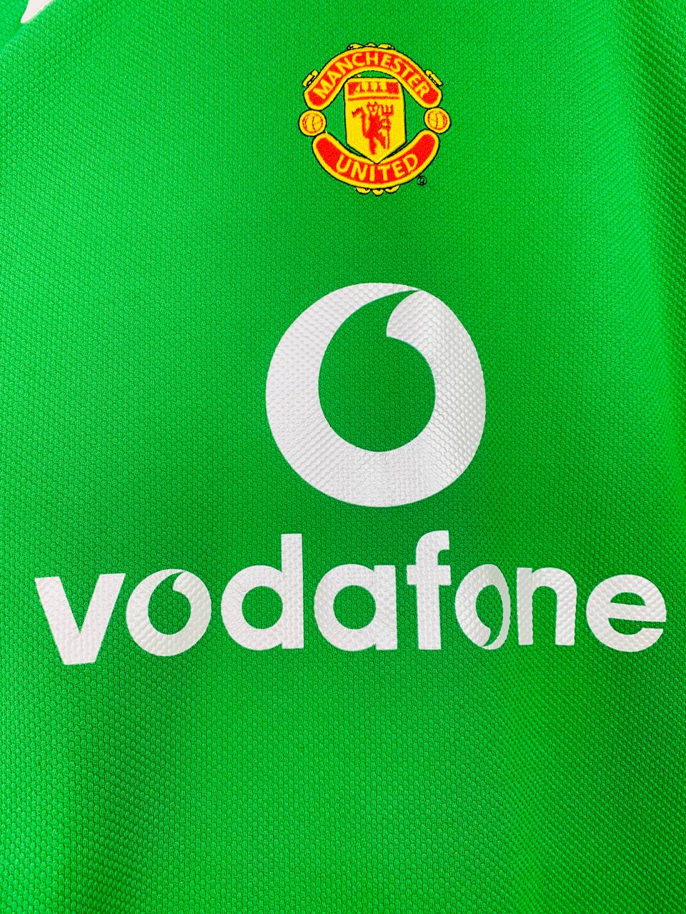 MANCHESTER UNITED 2005/2006 GK SHIRT #19 VAN DER SAR [L/S]