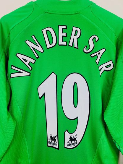 MANCHESTER UNITED 2005/2006 GK SHIRT #19 VAN DER SAR [L/S]