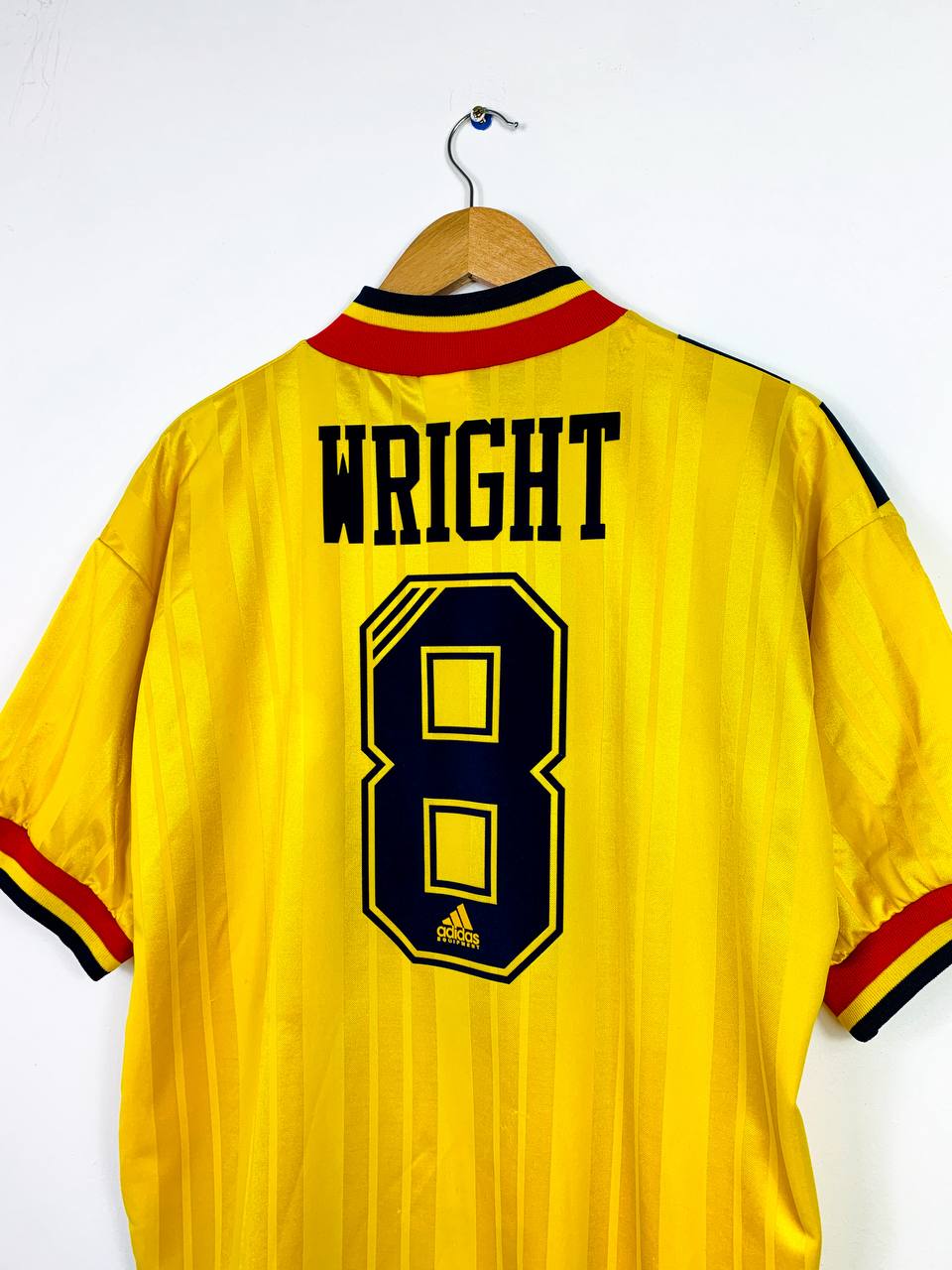 ARSENAL 1993/1994 AWAY SHIRT #8 WRIGHT [L]