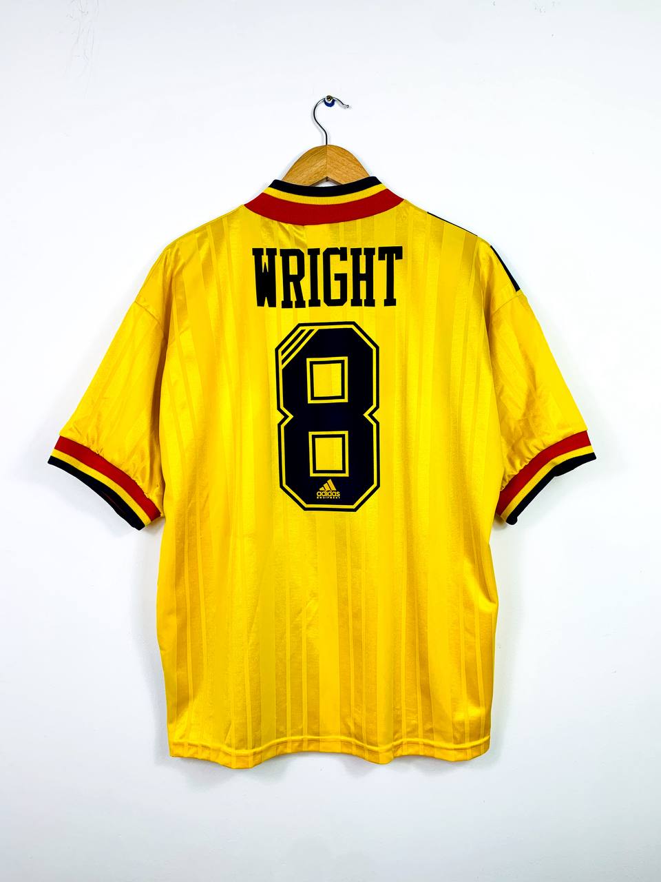 ARSENAL 1993/1994 AWAY SHIRT #8 WRIGHT [L]