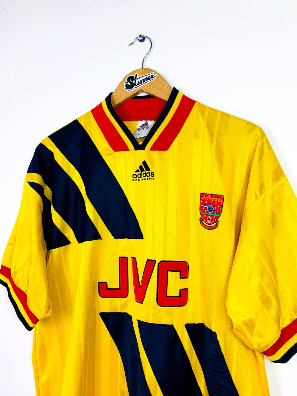 ARSENAL 1993/1994 AWAY SHIRT #8 WRIGHT [L]