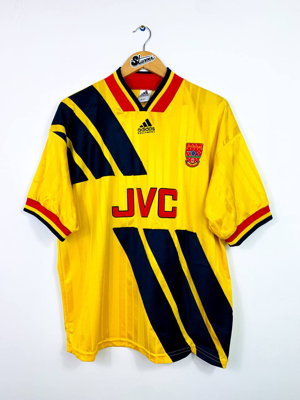 ARSENAL 1993/1994 AWAY SHIRT #8 WRIGHT [L]