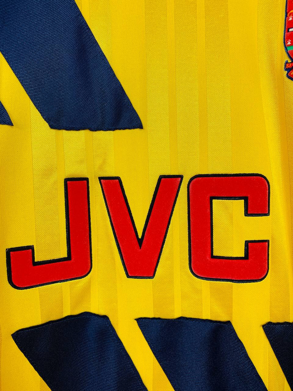 ARSENAL 1993/1994 AWAY SHIRT #8 WRIGHT [L]