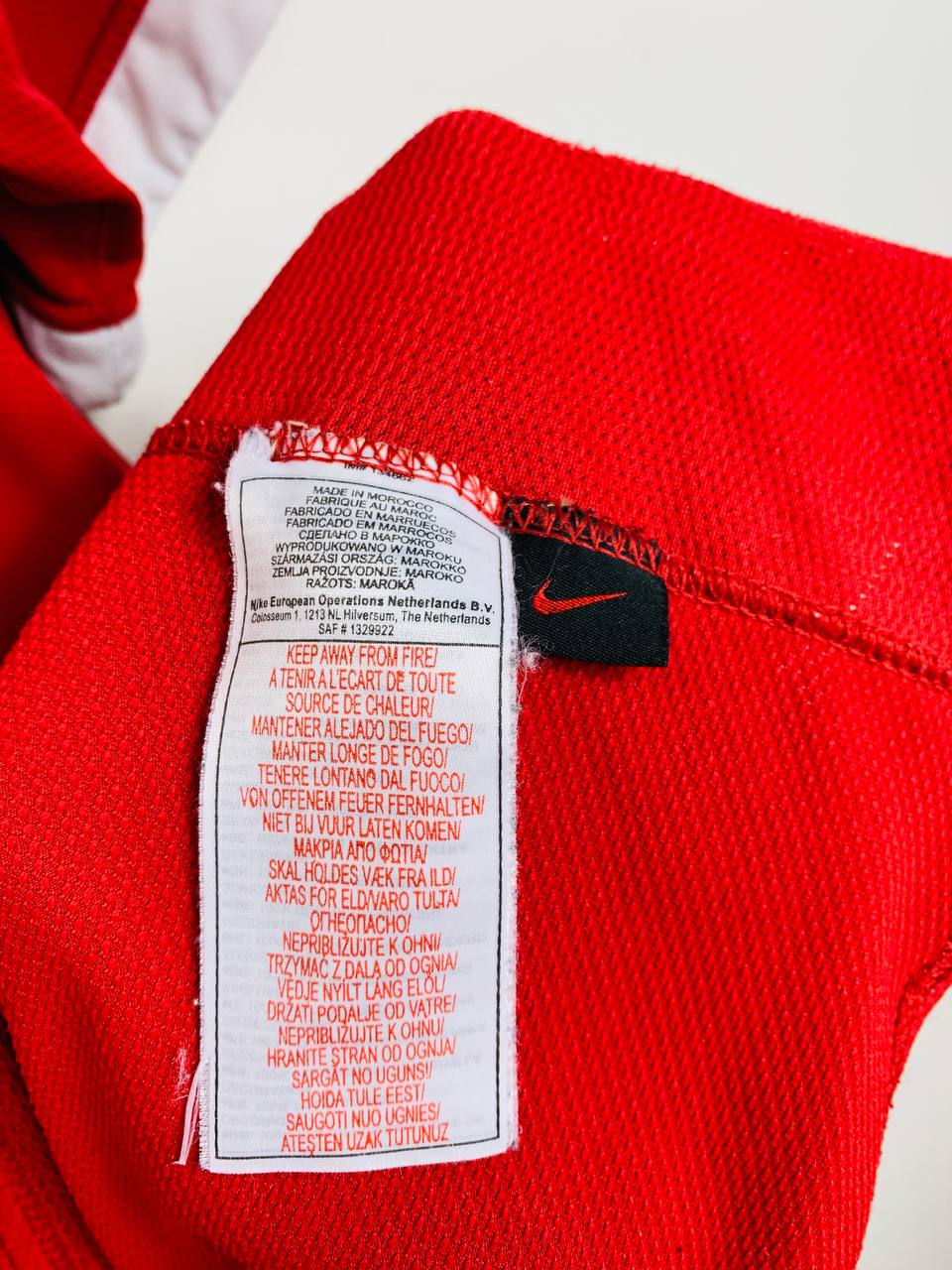 MANCHESTER UNITED 2006/2007 HOME SHIRT #7 RONALDO [XL/XXL]