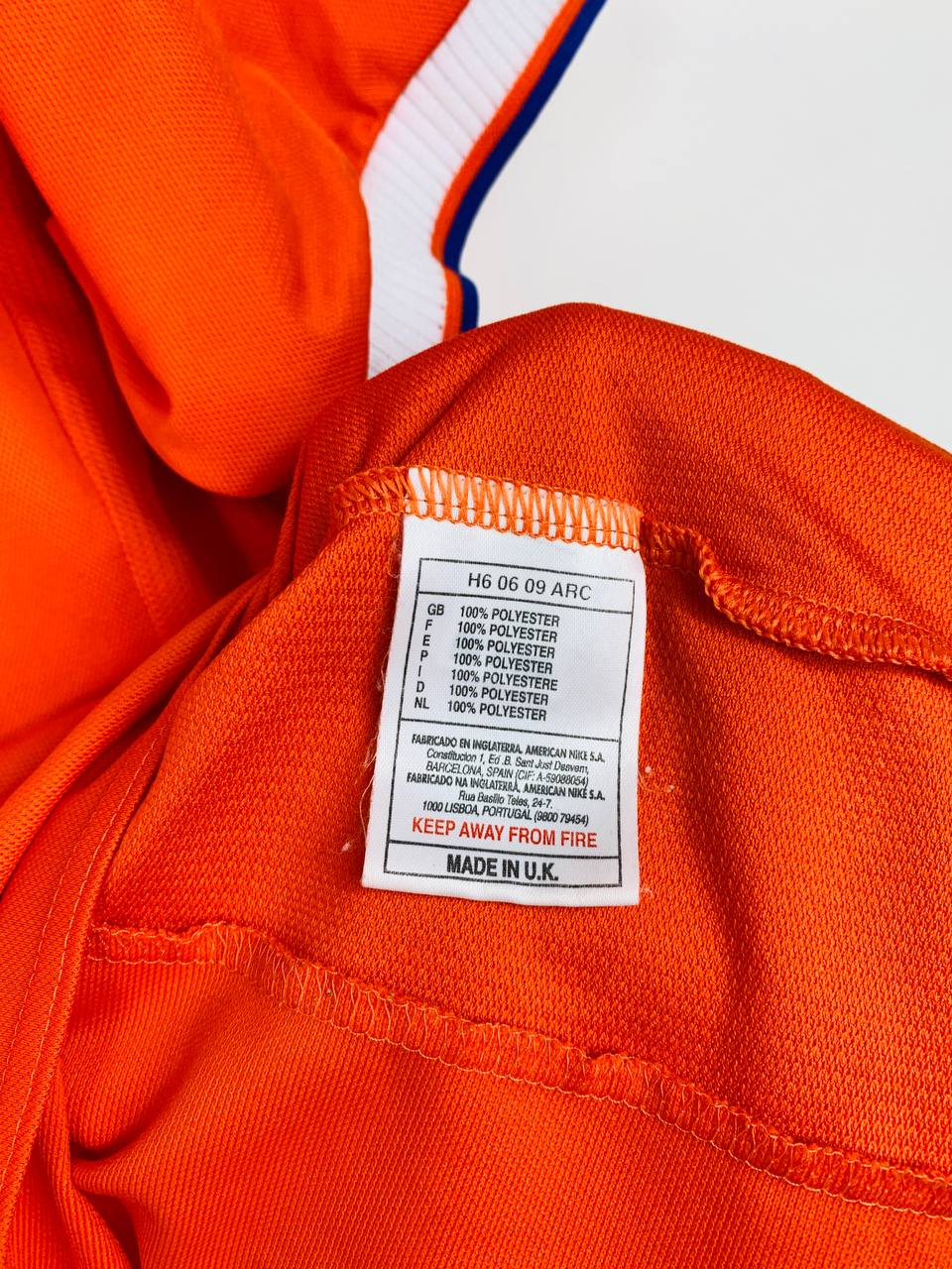 NETHERLANDS 1997/1998 HOME SHIRT