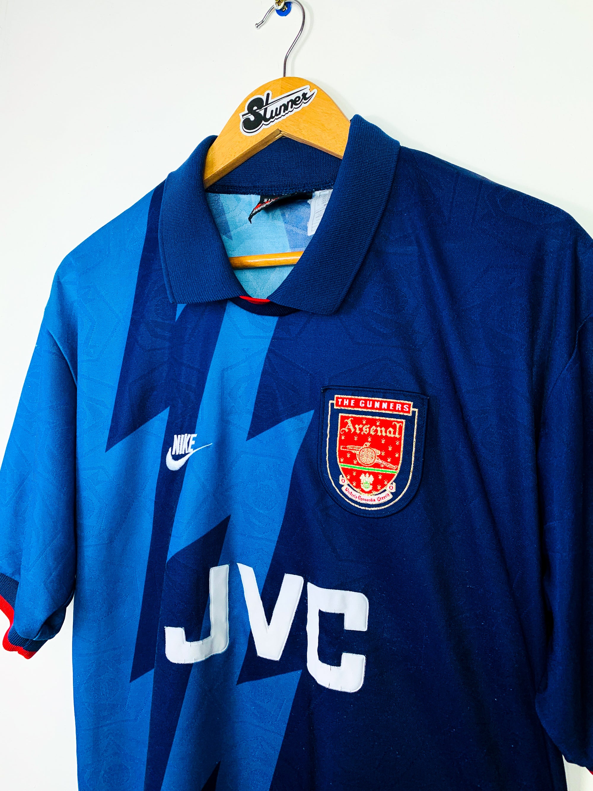 ARSENAL 1995/1996 AWAY SHIRT #8 WRIGHT