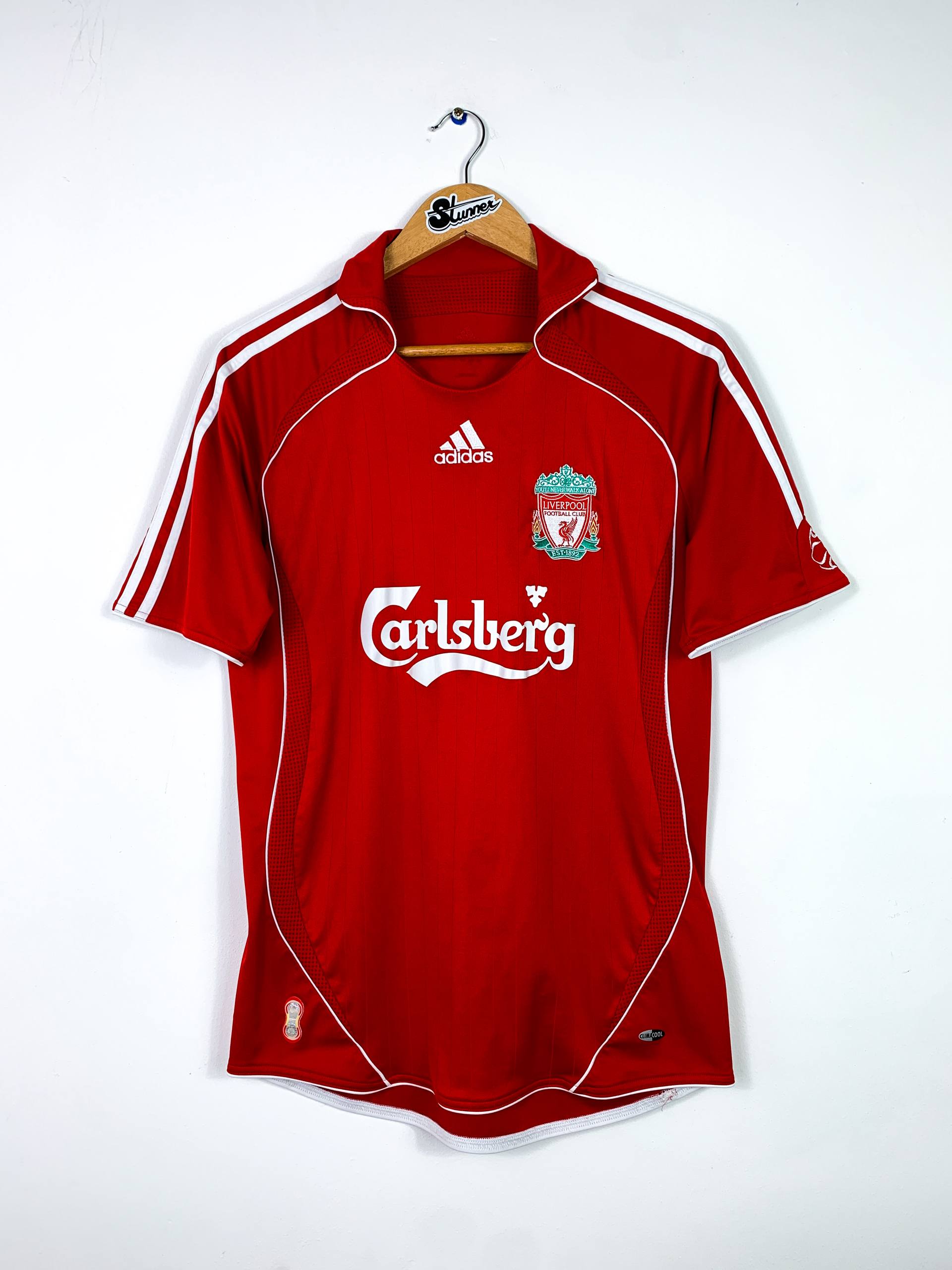 LIVERPOOL 2006/2008 HOME SHIRT #8 GERRARD [L]