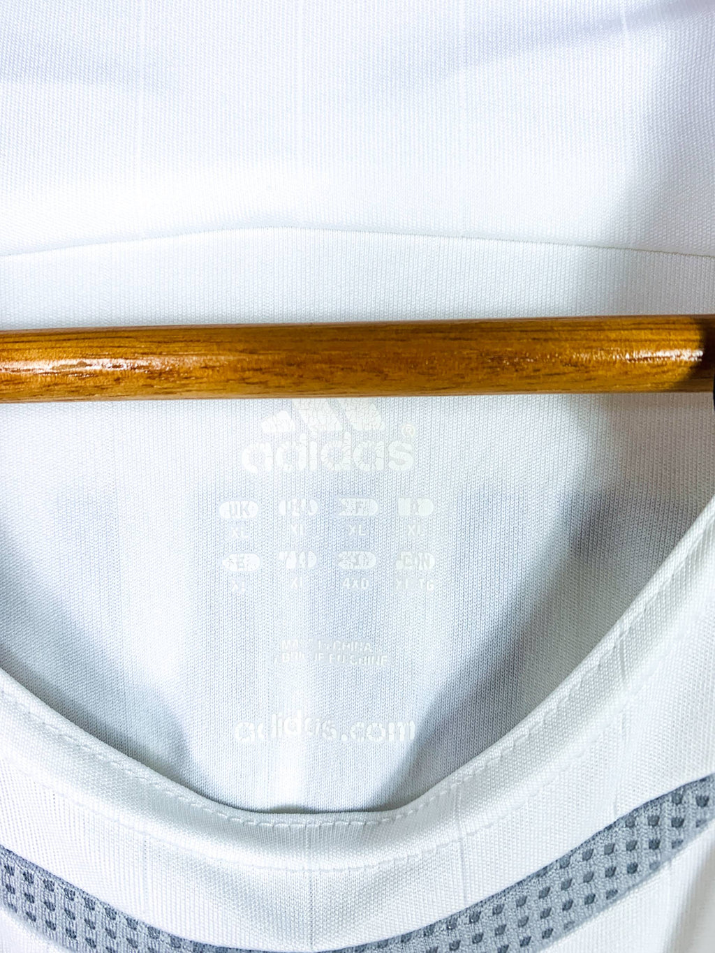 REAL MADRID 2006/2007 HOME SHIRT #23 BECKHAM [XL]