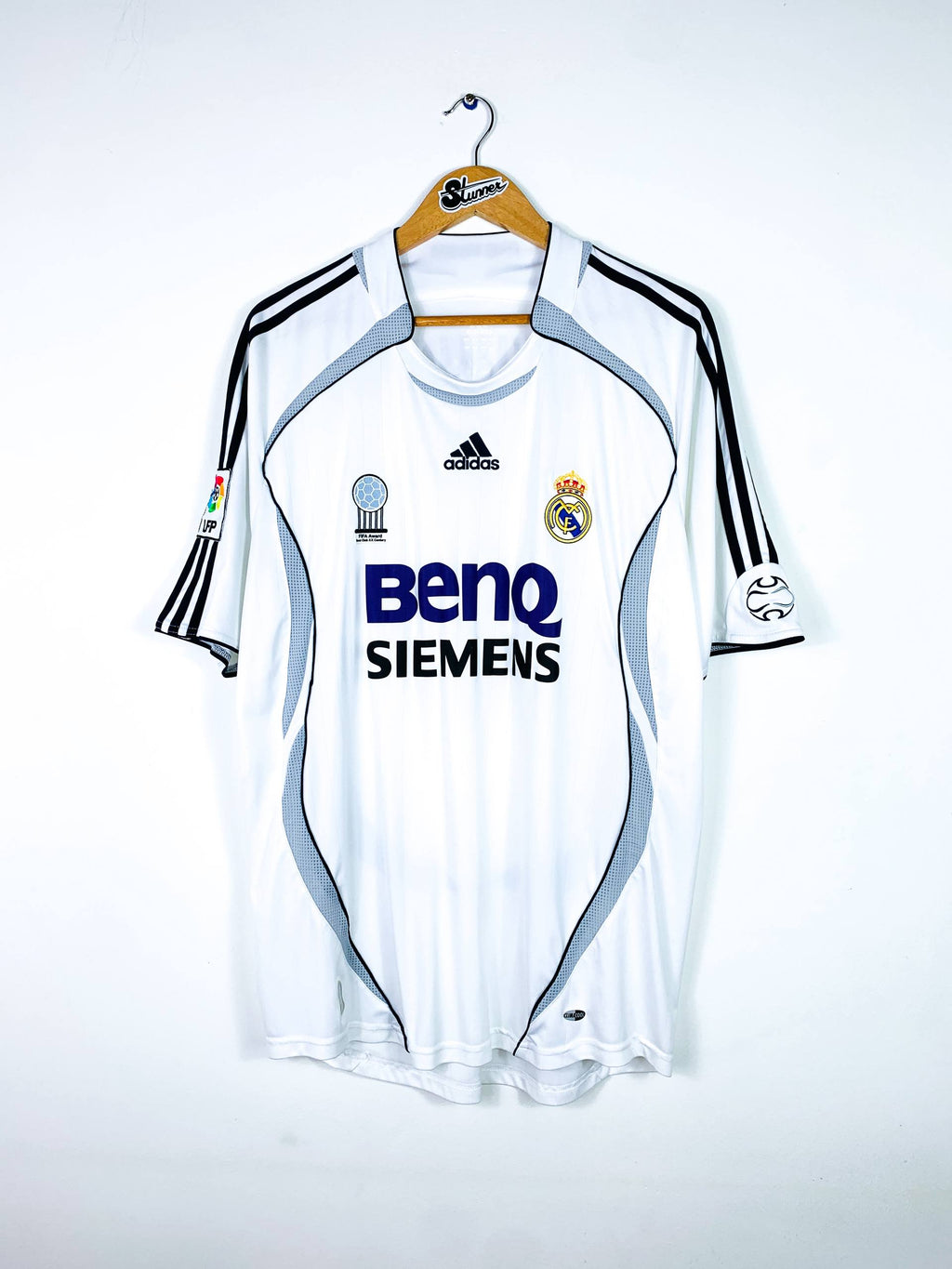 REAL MADRID 2006/2007 HOME SHIRT #23 BECKHAM [XL]