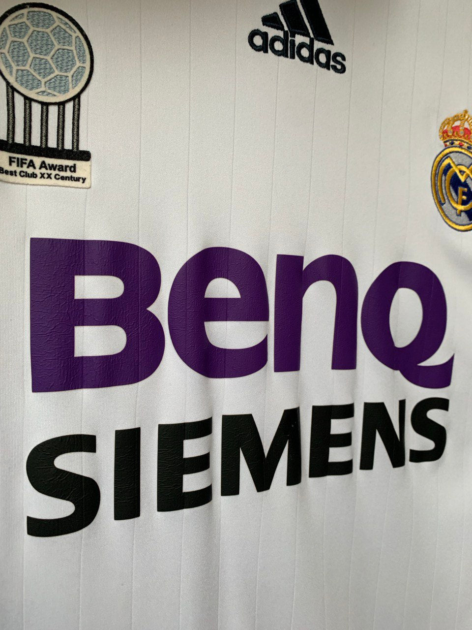 REAL MADRID 2006/2007 HOME SHIRT #23 BECKHAM [XL]