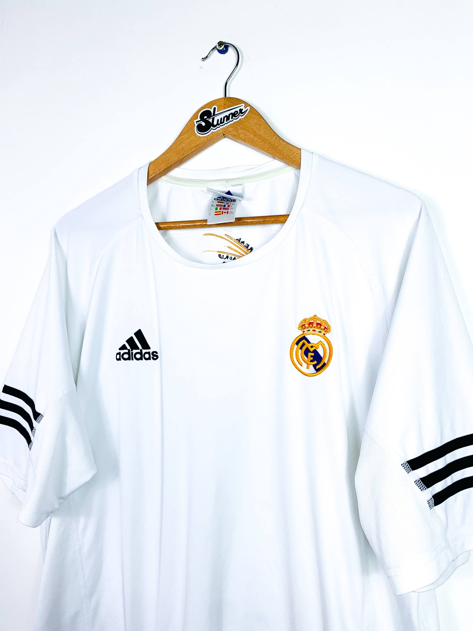 REAL MADRID 2002/2003 *CENTENARY* TRAINING SHIRT [XL/XXL]