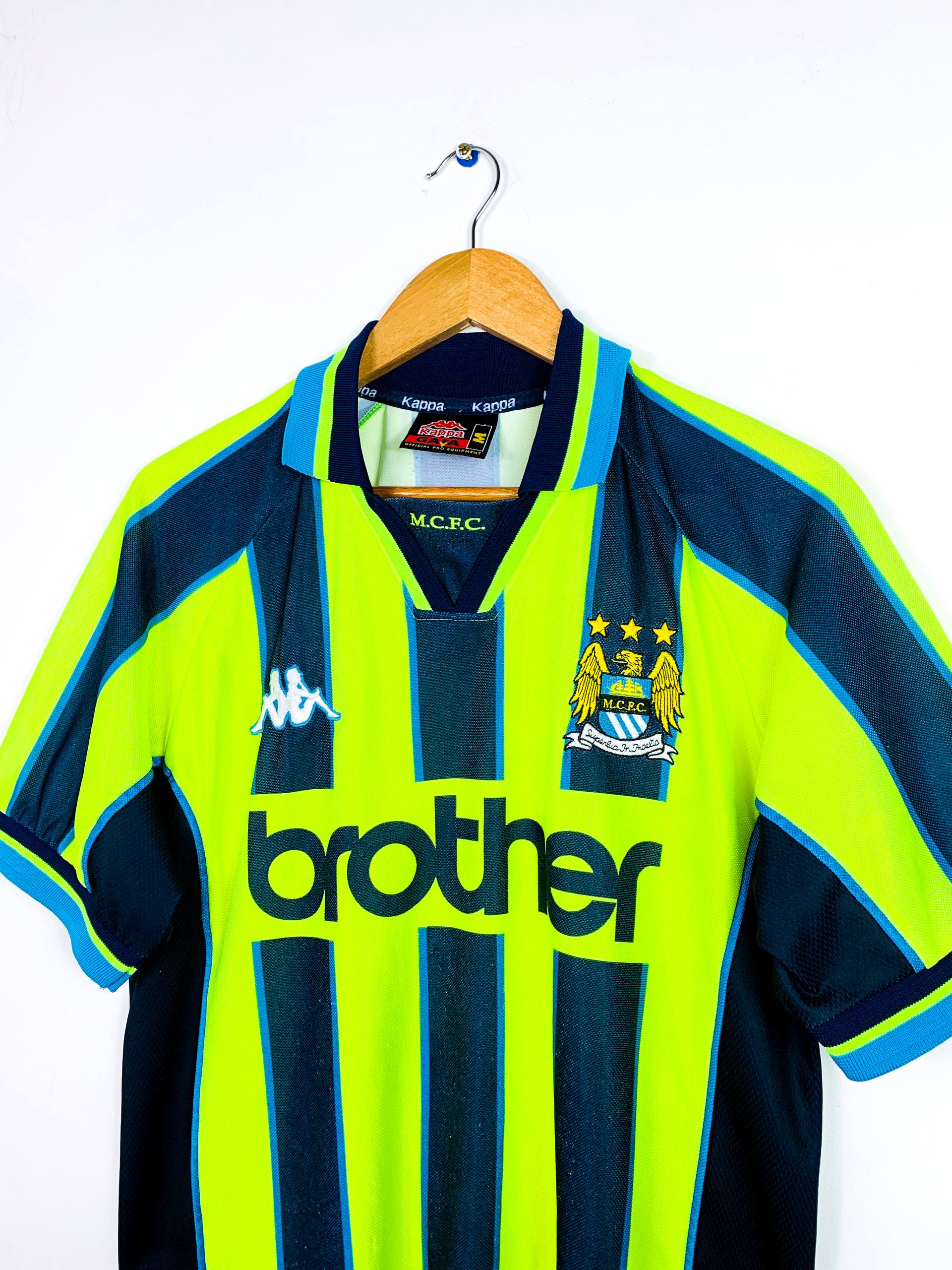 MANCHESTER CITY 1998/1999 AWAY SHIRT #9 [M]