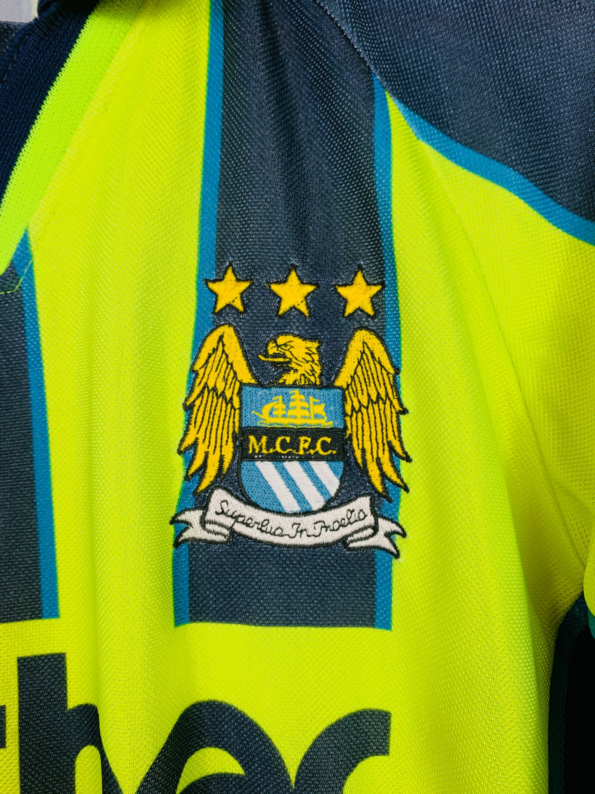 MANCHESTER CITY 1998/1999 AWAY SHIRT #9 [M]