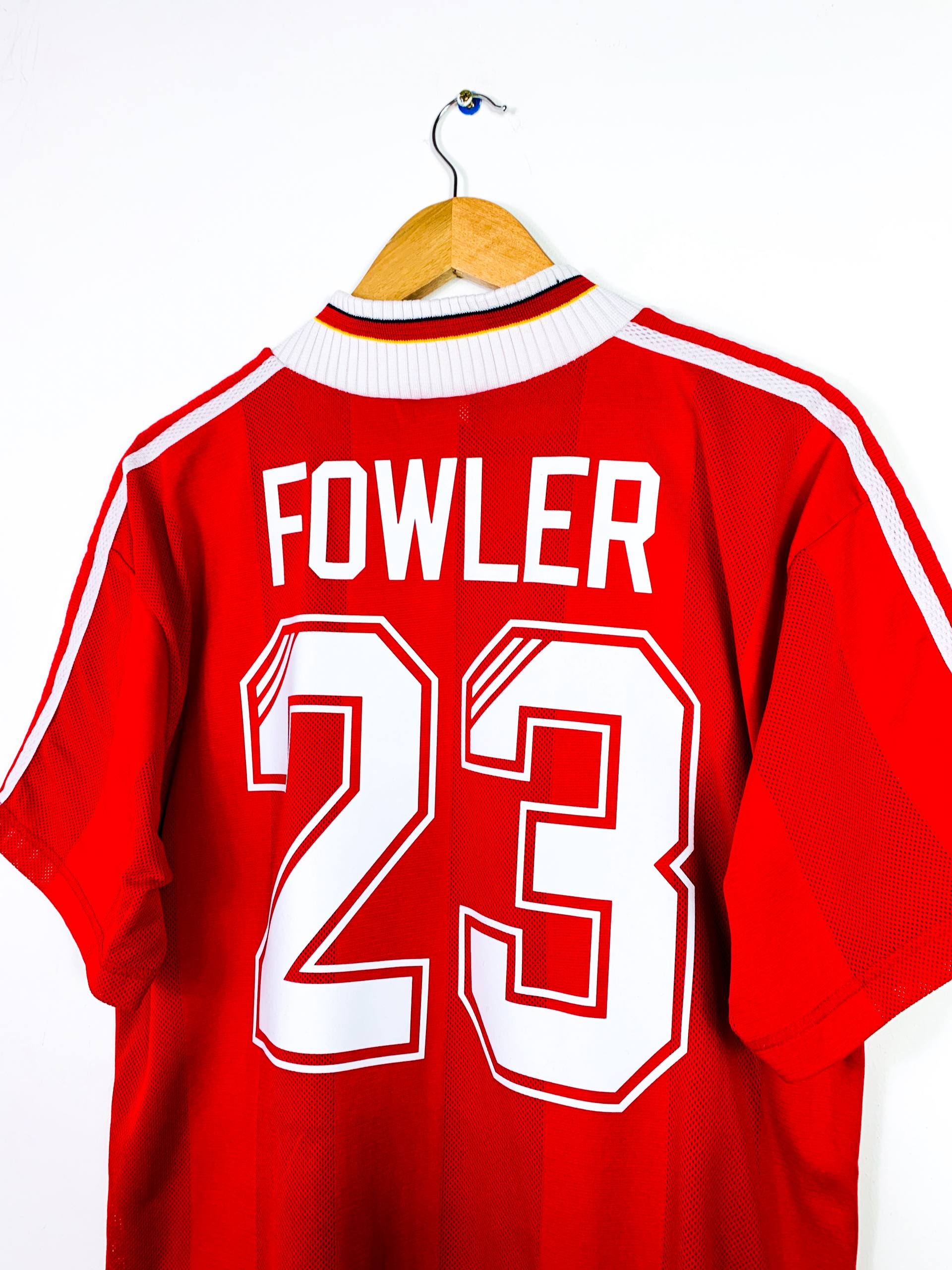 LIVERPOOL 1995/1996 HOME SHIRT #23 FOWLER [L]