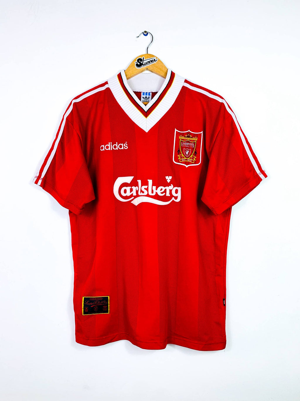 LIVERPOOL 1995/1996 HOME SHIRT #23 FOWLER [L]
