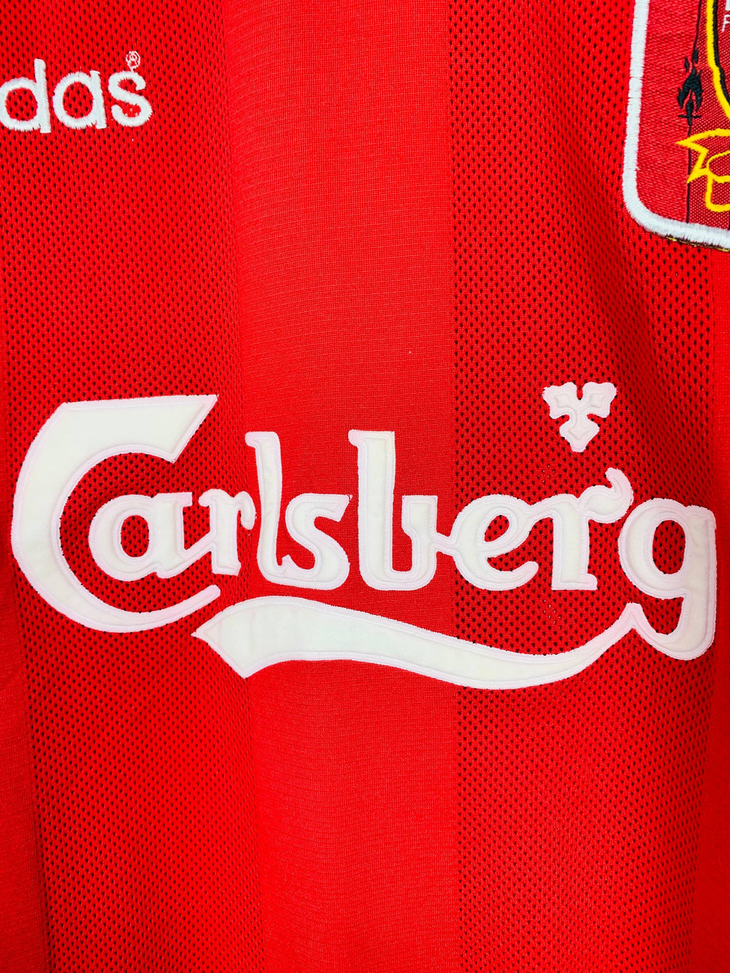LIVERPOOL 1995/1996 HOME SHIRT #23 FOWLER [L]