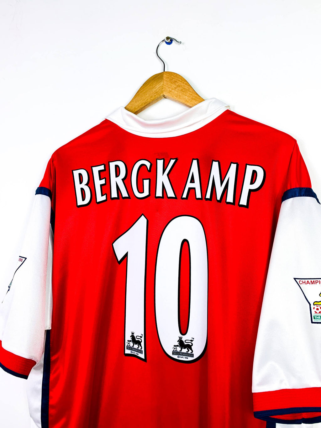 ARSENAL 1998/1999 HOME SHIRT #10 BERGKAMP [XXL]