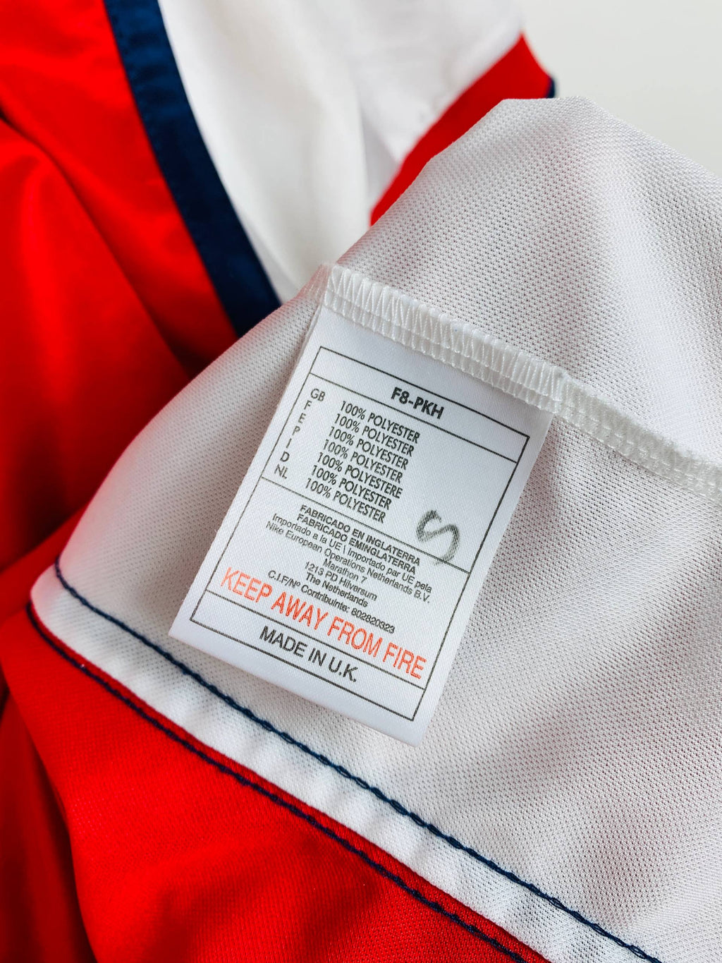ARSENAL 1998/1999 HOME SHIRT #10 BERGKAMP [XXL]
