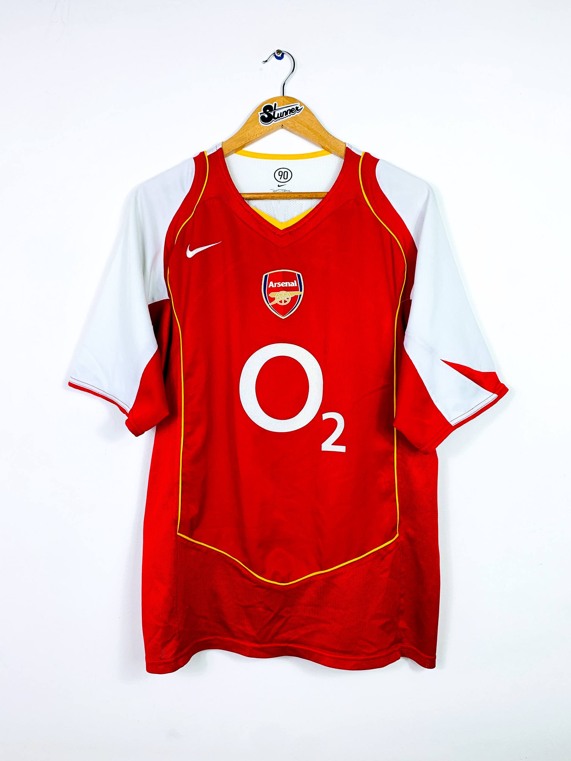ARSENAL 2004/2005 HOME SHIRT #9 REYES [L]