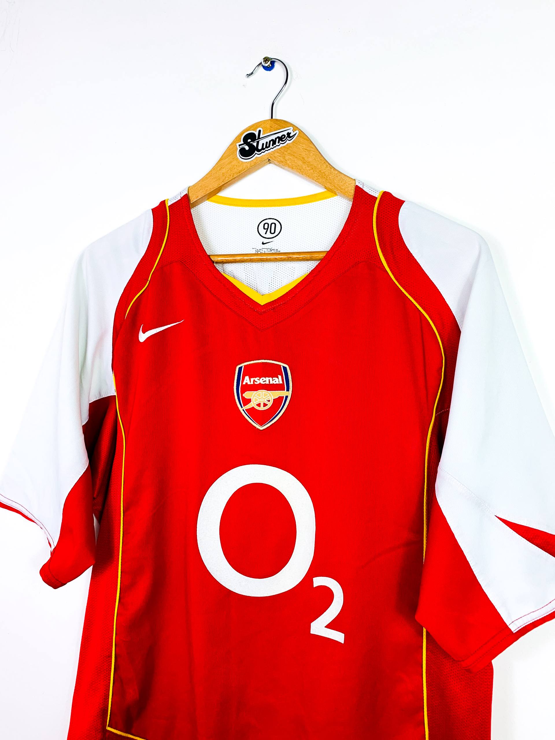 ARSENAL 2004/2005 HOME SHIRT #9 REYES [L]