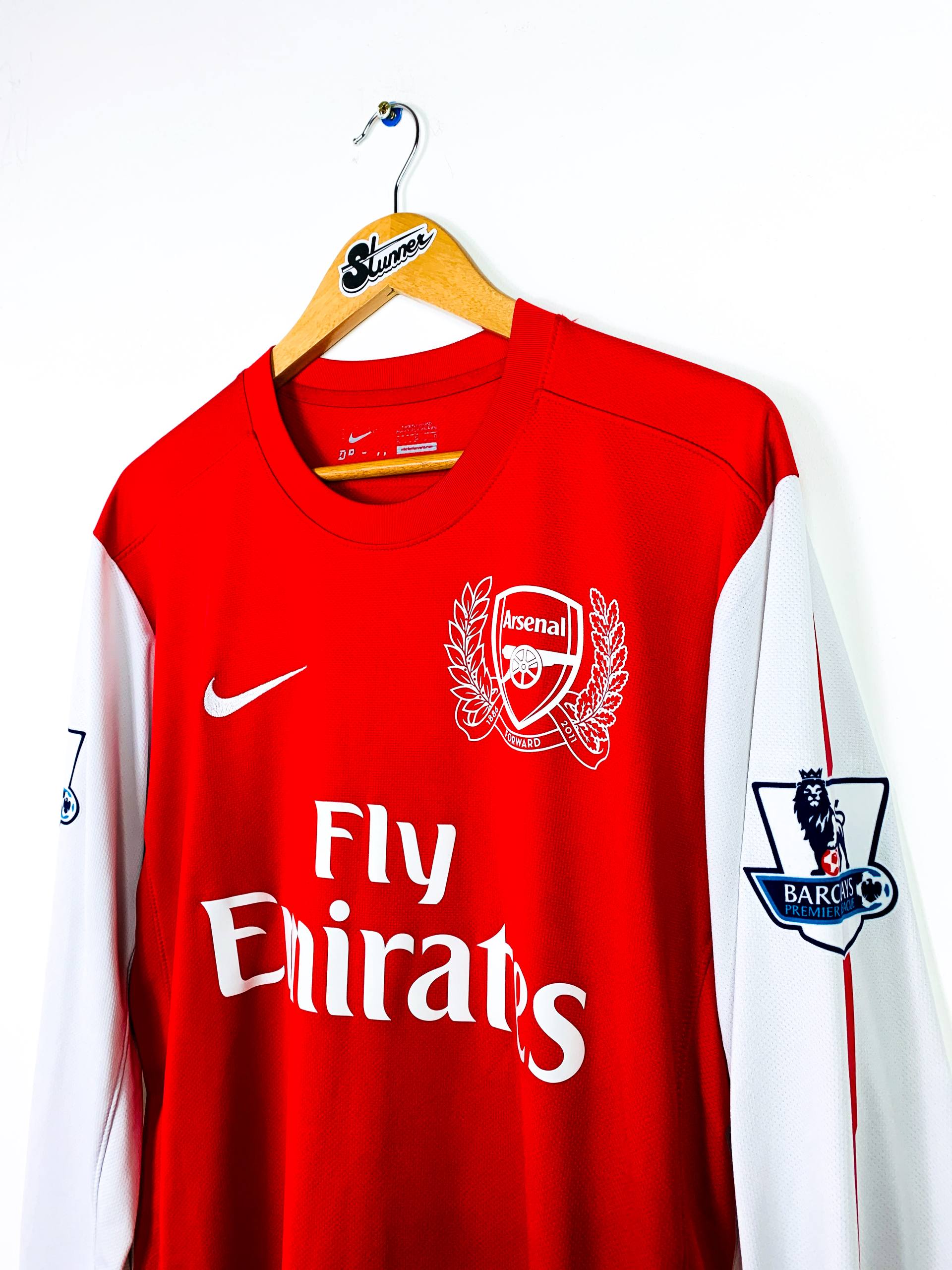 ARSENAL 2011/2012 HOME SHIRT *L/S* #12 HENRY [L]