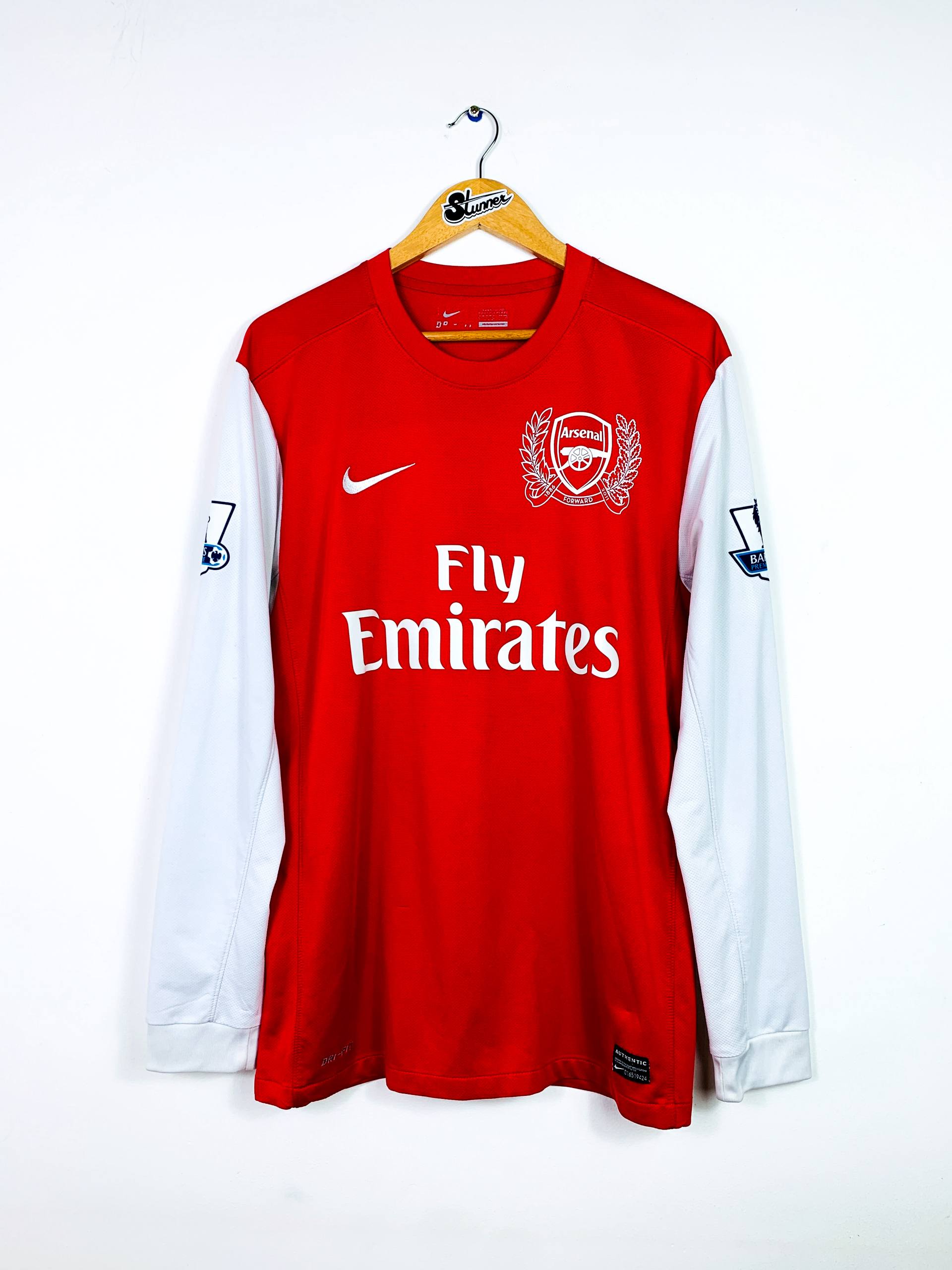 ARSENAL 2011/2012 HOME SHIRT *L/S* #12 HENRY [L]