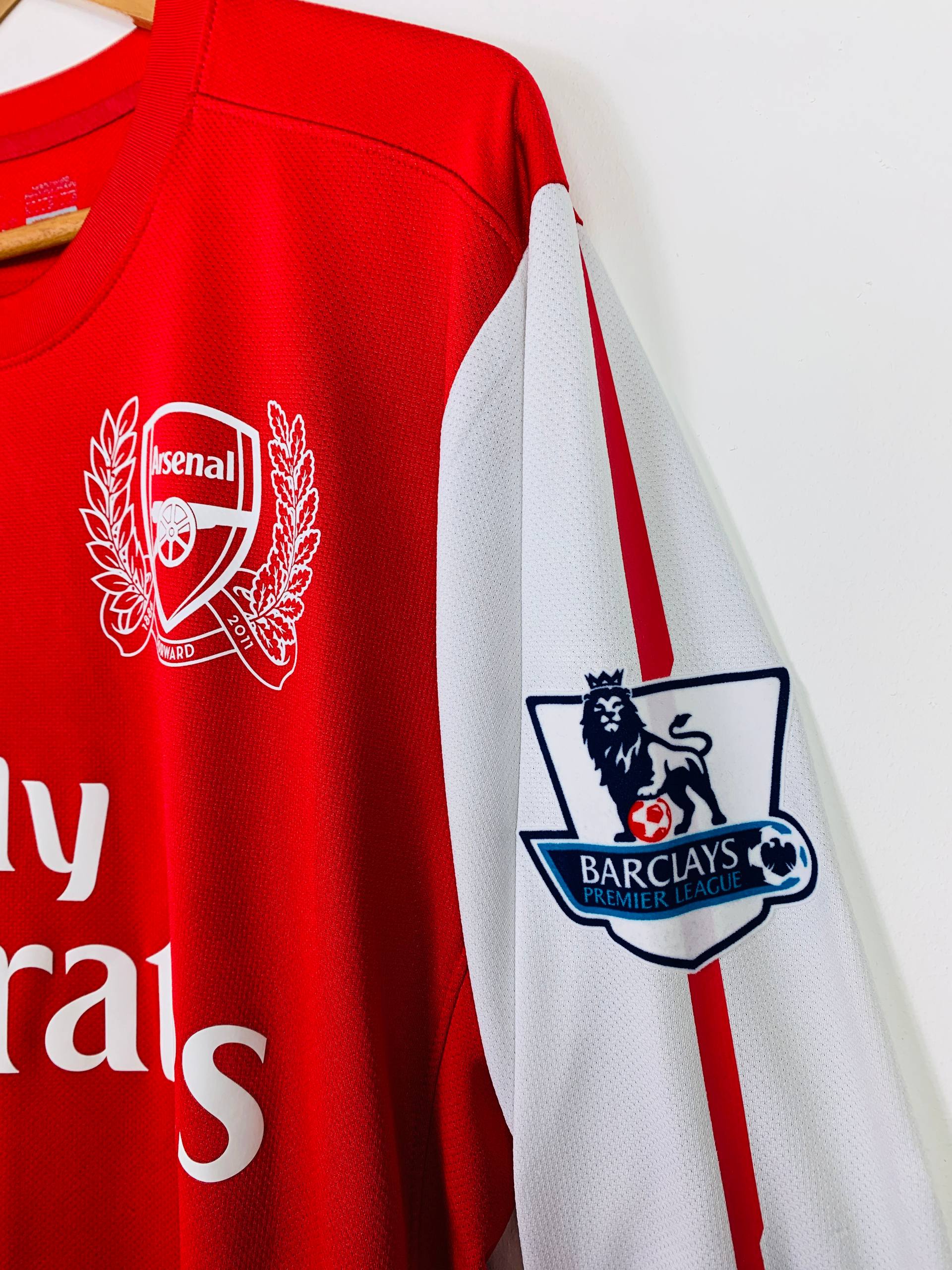 ARSENAL 2011/2012 HOME SHIRT *L/S* #12 HENRY [L]