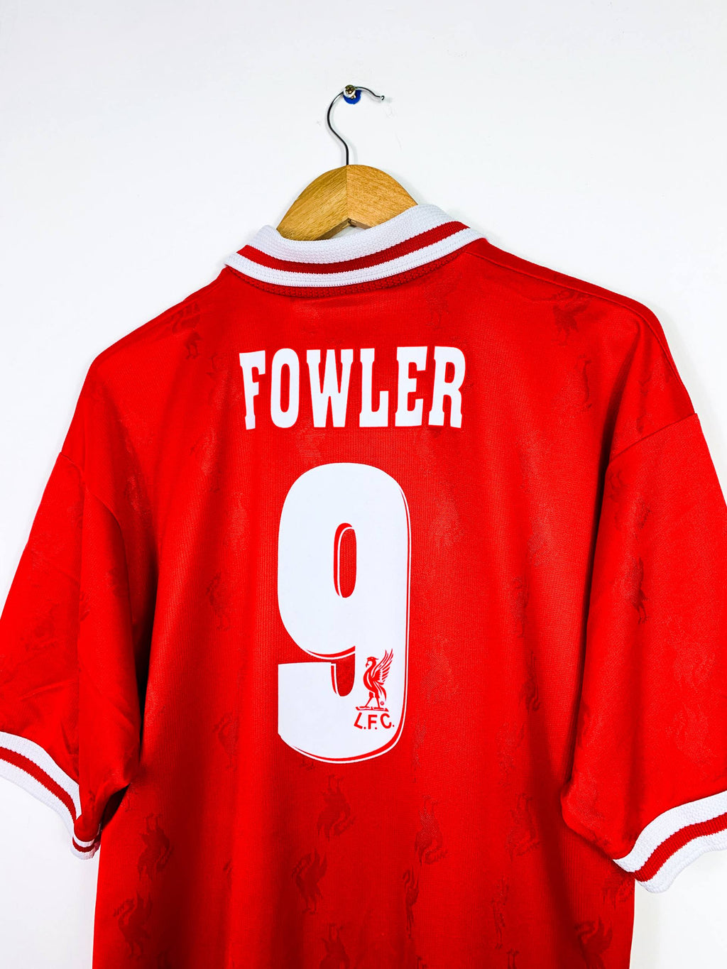 LIVERPOOL 1996/1998 HOME SHIRT #9 FOWLER [L]