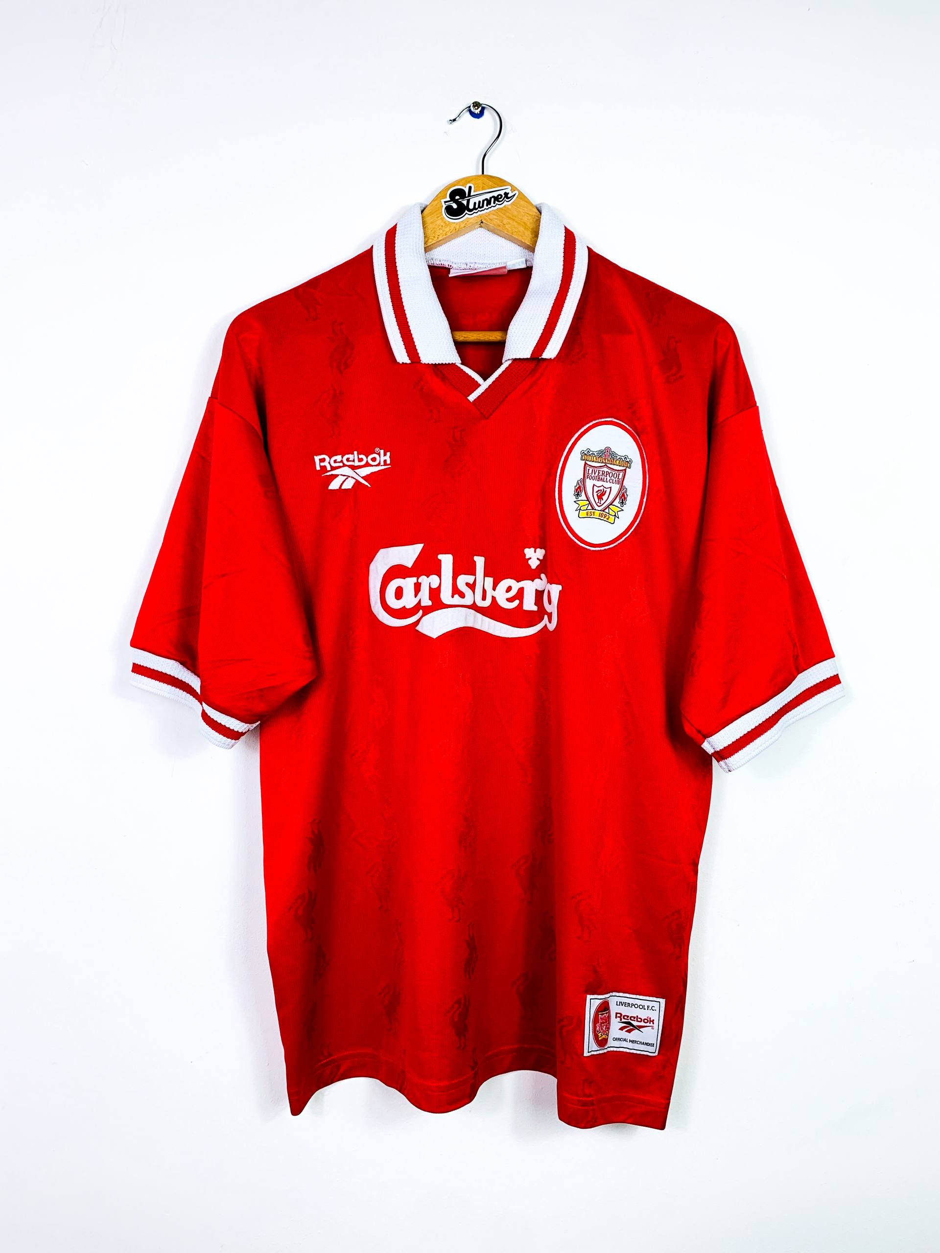 LIVERPOOL 1996/1998 HOME SHIRT #9 FOWLER [L]
