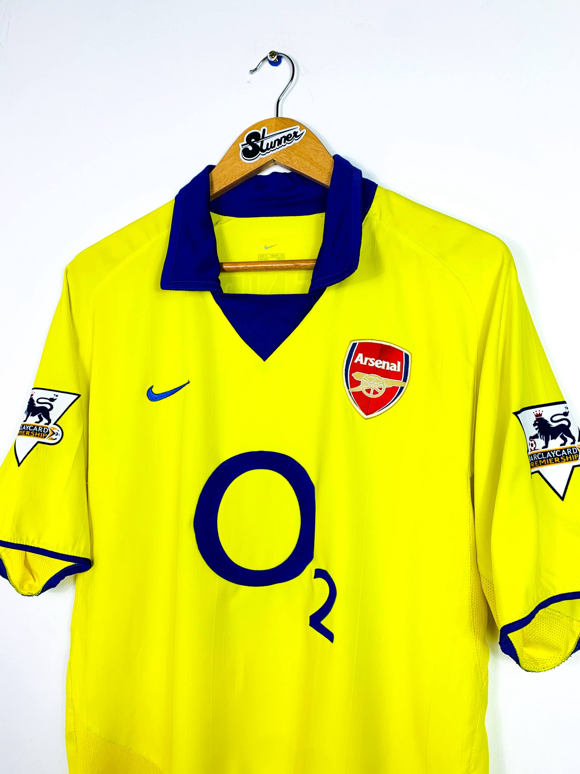 ARSENAL 2003/2004 AWAY SHIRT #14 HENRY [M]
