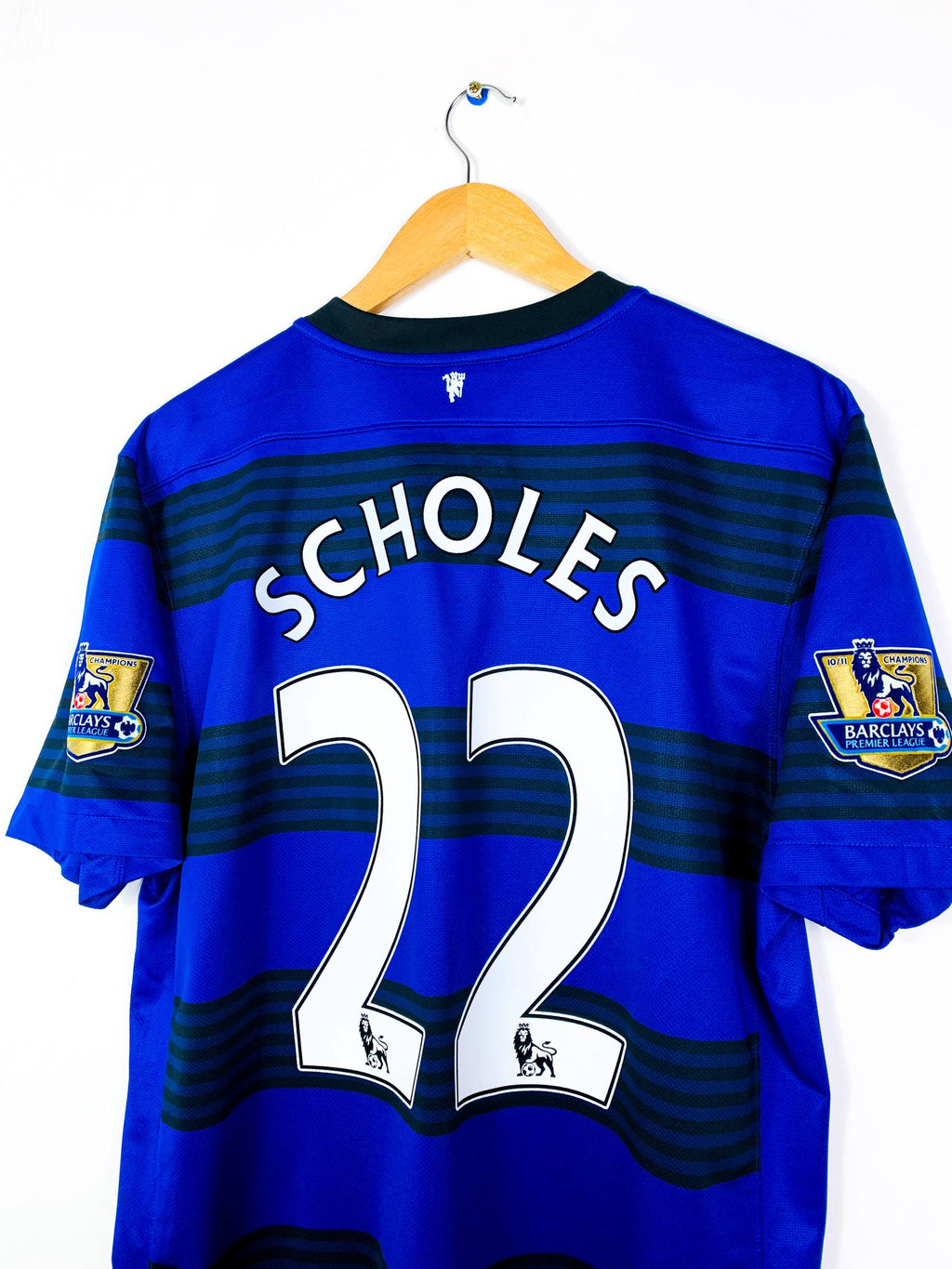 MANCHESTER UNITED 2011/2012 AWAY SHIRT #22 SCHOLES [XL]
