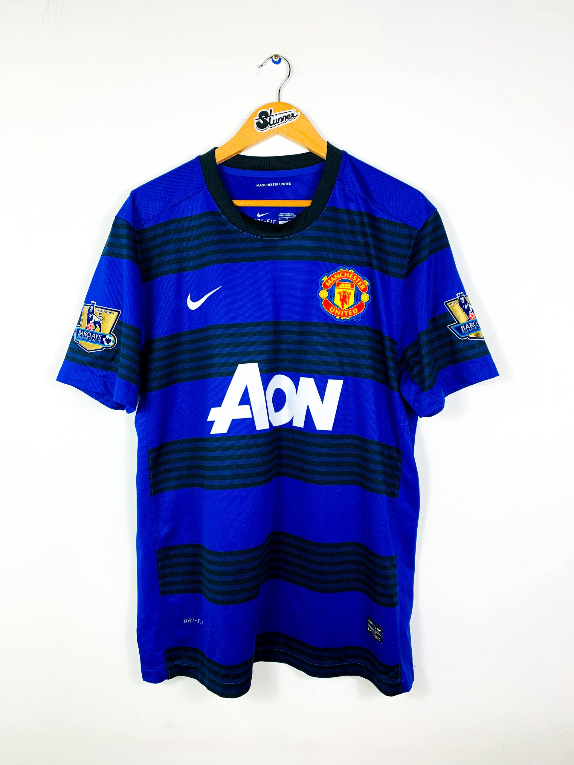 MANCHESTER UNITED 2011/2012 AWAY SHIRT #22 SCHOLES [XL]
